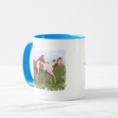 Tasse de café de paires de cheval (Devant gauche)