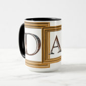 Tasse de café de papa de fête des pères (Devant gauche)