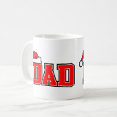 Tasse de café de papa de Père Noël (Devant gauche)