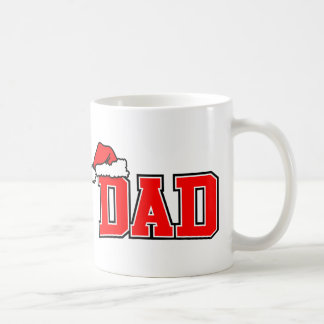 Tasse de café de papa de Père Noël