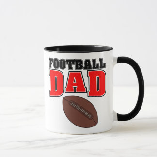 Tasse de café de papa du football