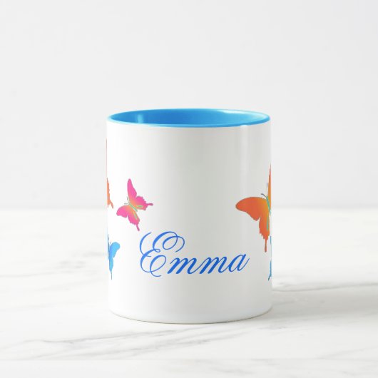 Tasse de café de papillon (Centre)