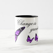 Tasse de café de papillon d'orchidée (Centre)