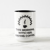 Tasse de café de "paradis" de Johnny Cash (Centre)