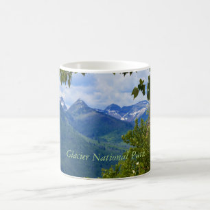 Tasse de café de parc national de glacier