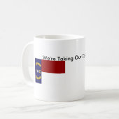 Tasse de café de patriote de triade (Devant gauche)