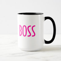 Tasse de café de patron