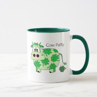 Tasse de café de Patty de vache