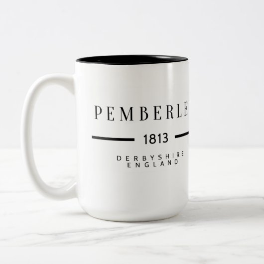 Tasse de café de Pemberley (Gauche)