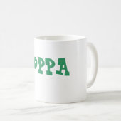 Tasse de café de "PÉPÈRE" (Devant droit)