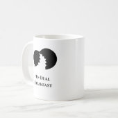 Tasse de café de petit déjeuner de NO--Affaire (Devant gauche)