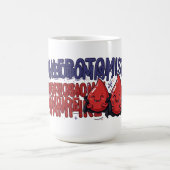 Tasse de café de phlébotomiste vampire professionn (Centre)
