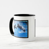 Tasse de café de photo de baleine (Devant gauche)