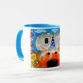 TASSE DE CAFÉ DE PHOTO DE DÉTENU (Devant gauche)
