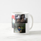 Tasse de café de photo de Personlized (Devant droit)
