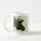 Tasse de café de photo d'orignaux (Gauche)