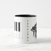 Tasse de café de piano (Centre)