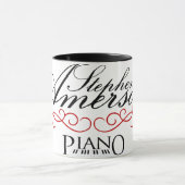 Tasse de café de piano de Stephenie Amerson (Centre)