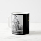 Tasse de café de pirate de Blackbeard (Devant gauche)