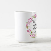 tasse de café de planification de mariage (Centre)