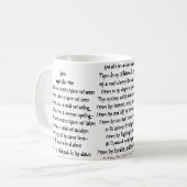 Tasse de café de Poe-Poésie (Devant gauche)