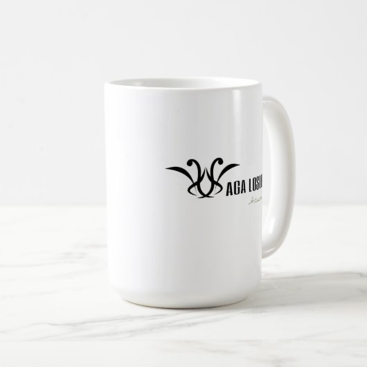 Tasse de café de poésie (Devant droit)