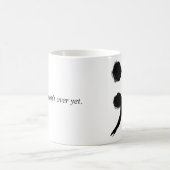 tasse de café de point-virgule (Centre)