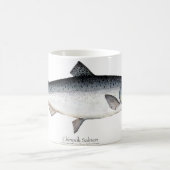 Tasse de café de poissons de Chinook/saumon quinte (Centre)