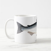 Tasse de café de poissons de Chinook/saumon quinte (Gauche)