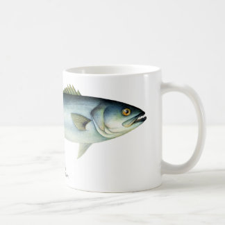Tasse de café de poissons de maquereau d'or