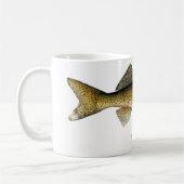 Tasse de café de poissons de Pike de brochets (Gauche)