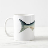 Tasse de café de poissons de saumon rouge/saumon (Gauche)