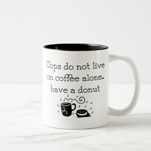 Tasse de café de policier (Droit)