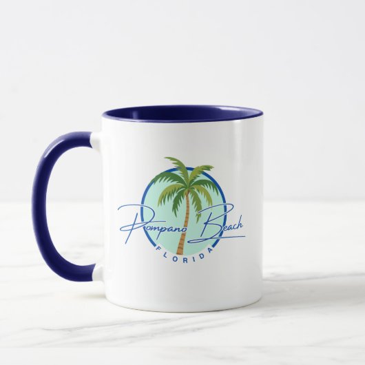 Tasse de café de Pompano Beach Floride (Gauche)