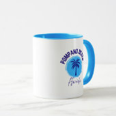 Tasse de café de Pompano Beach Floride (Devant droit)