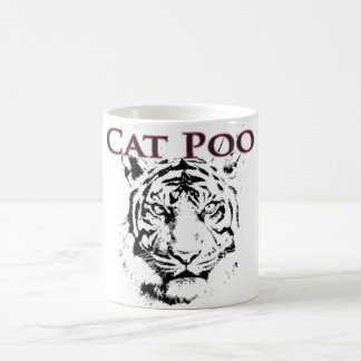 Tasse de café de Poo de chat