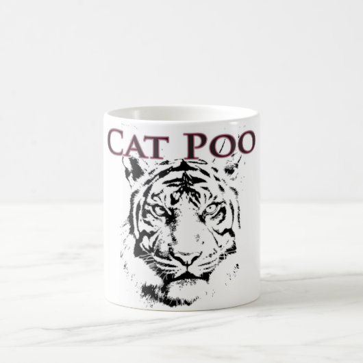 Tasse de café de Poo de chat (Centre)