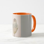 tasse de café de poulet d'aquarelle "d'egger de (Devant droit)