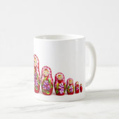 Tasse de café de poupées/icônes d'emboîtement de (Devant droit)