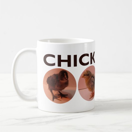 Tasse de café de poussins de bébé (Gauche)