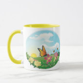Tasse de café de pré de papillon de KRW (Gauche)