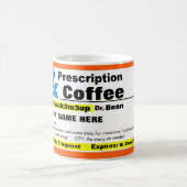 Tasse de café de prescription (Centre)