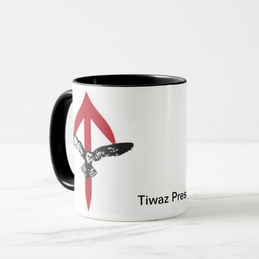 Tasse de café de presse de Tiwaz (Devant gauche)