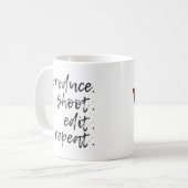 Tasse de café de production (Devant gauche)
