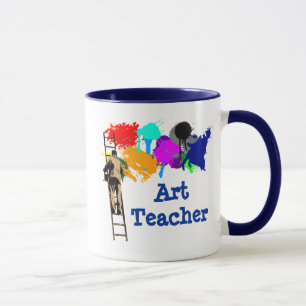 Tasse de café de professeur d'art