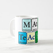 Tasse de café de professeur de maths (Devant gauche)