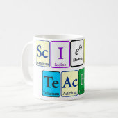 Tasse de café de professeur de Sciences (Devant gauche)