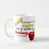 Tasse de café de professeur des proverbes 31 (Gauche)