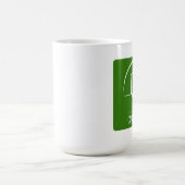 Tasse de café de profondément satisfait (Centre)