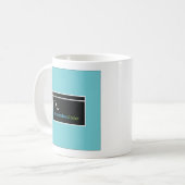 Tasse de café de programmeur ou de codeur liée au (Devant gauche)